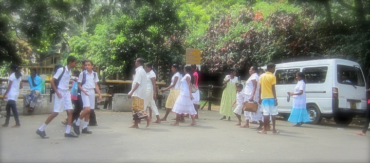 Locals in Kandy